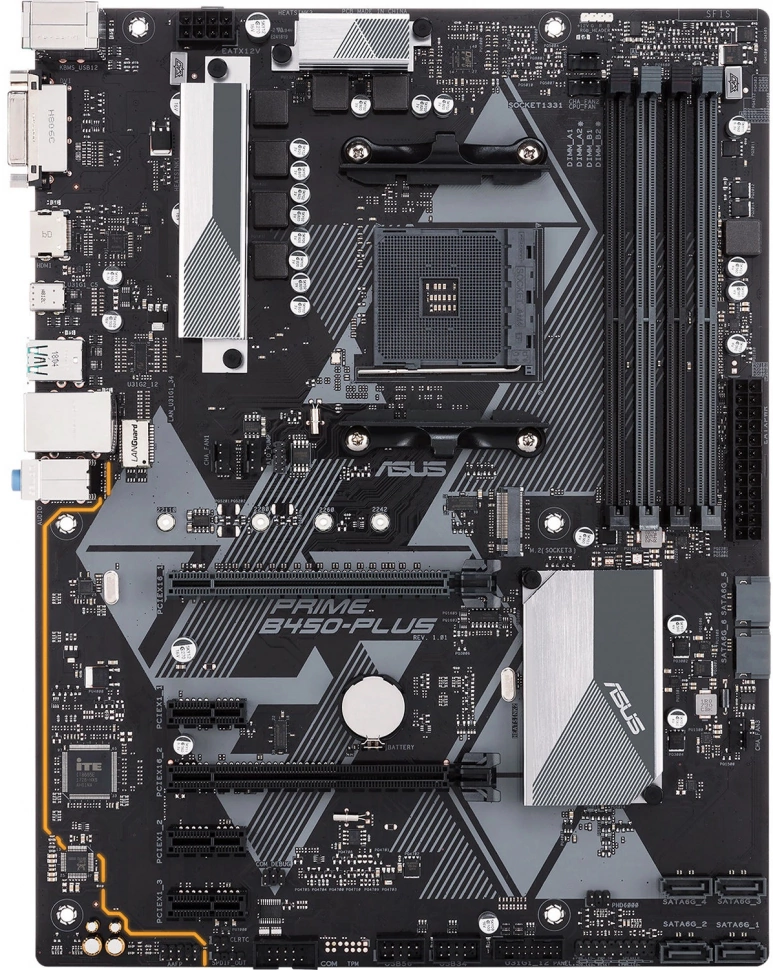 Материнская плата Asus PRIME B450-PLUS (90MB0YN0-M0EAY0)