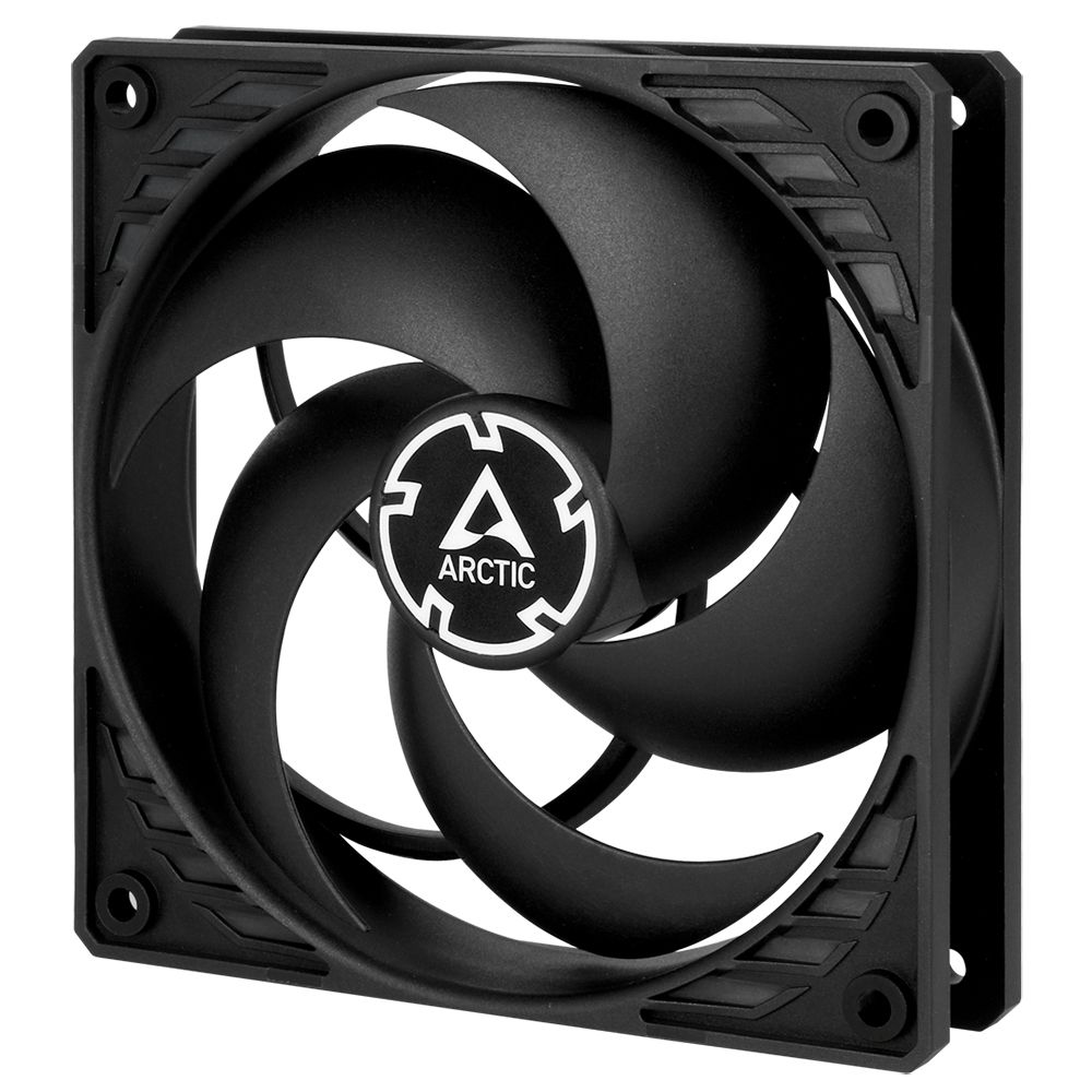 Вентилятор корпусной ARCTIC P12 (black/black) - retail (ACFAN00118A) (701372)