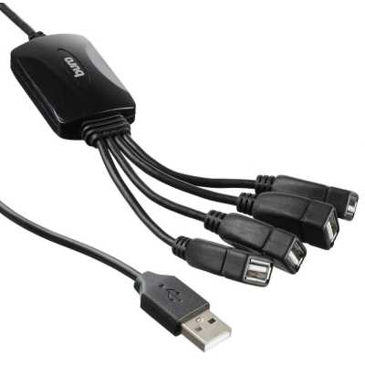 Разветвитель USB Buro BU-HUB4-0.3-U2.0-SPLITTER