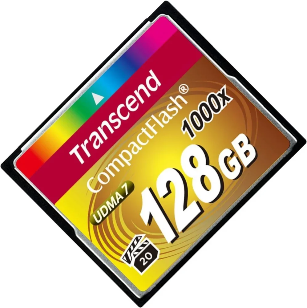 Карта памяти Transcend CompctFlash 128GB (TS128GCF1000) в Санкт-Петербурге