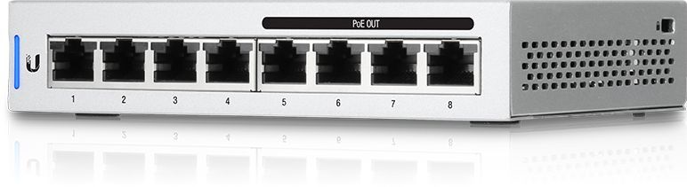 Коммутатор Ubiquiti US-8-60W-EU 8G 4PoE 60W управляемый