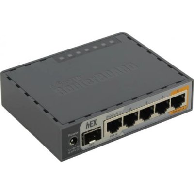 Роутер MikroTik RB760iGS hEX S