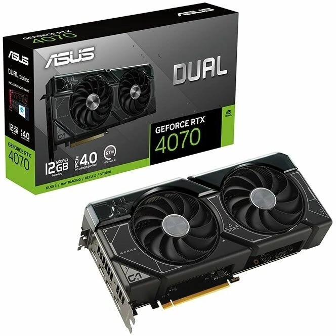 Видеокарта Asus DUAL-RTX4070-O12G-EVO (90YV0J15-M0NA00)