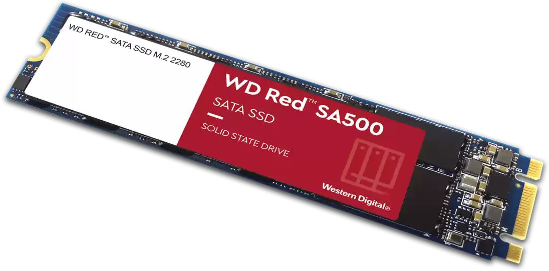 Накопитель SSD WD SATA III 500Gb WDS500G1R0A Red SA500 2.5"