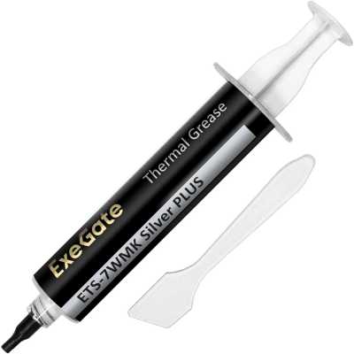 Термопаста Exegate ETS-7WMK Silver Plus EX296090RUS