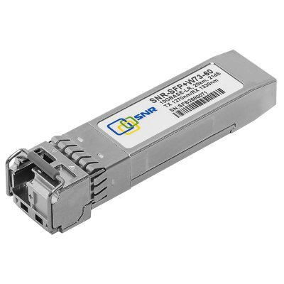 SNR Модуль SFP+ WDM, дальность до 60км (21dB), 1270нм (SNR-SFP+W73-60)