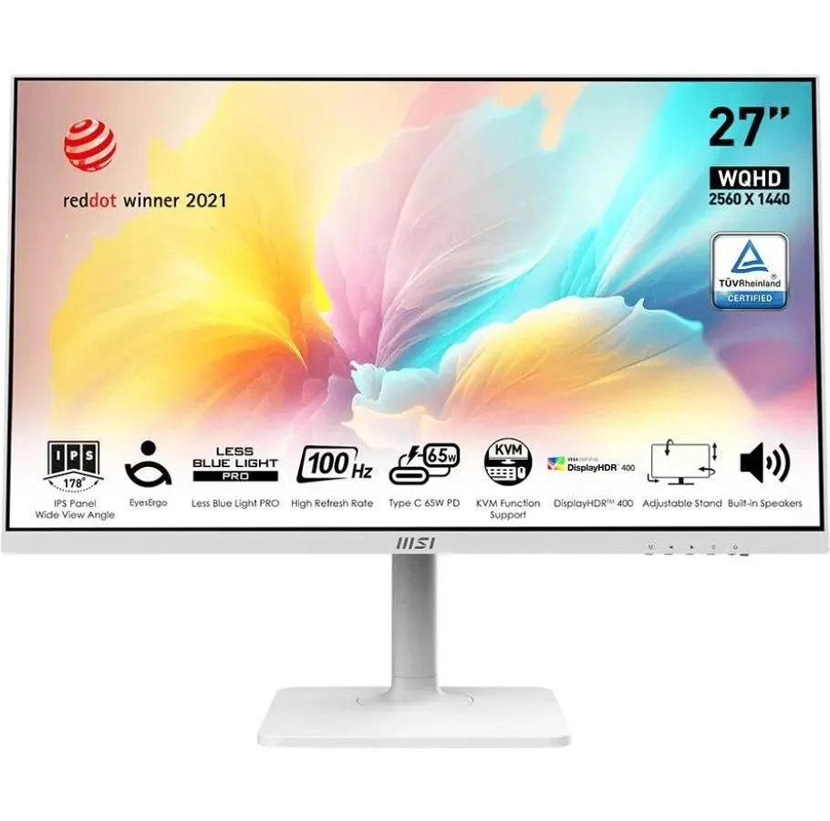 Монитор MSI 27" Modern MD272QXPW White (9S6-3PB19H-225) в Санкт-Петербурге