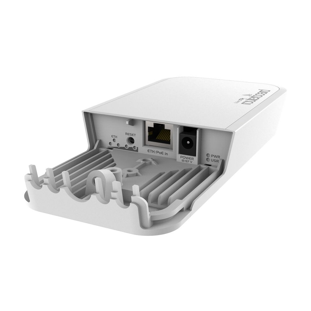 Точка доступа MikroTik Wireless Wire (Pair of preconfigured wAPG-60ad devices for 60Ghz link (Phase array 60 degree 60GHz antennas, 802.11ad wireless, four core 716MHz CPU, 256MB RAM, 1x Gigabit LAN, RouterOS L3, P (RBwAPG-60adkit)