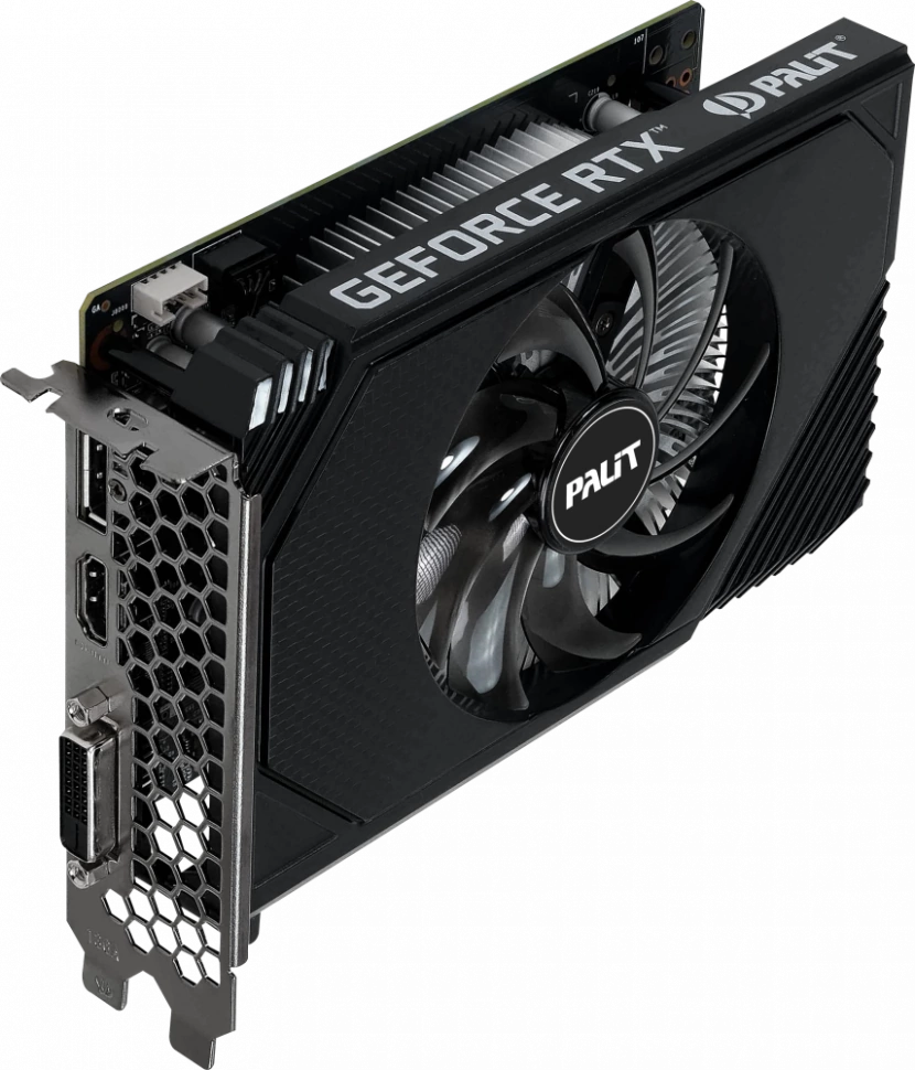 Видеокарта Palit GeForce RTX 3050 StormX 6Gb (NE63050018JE-1070F)