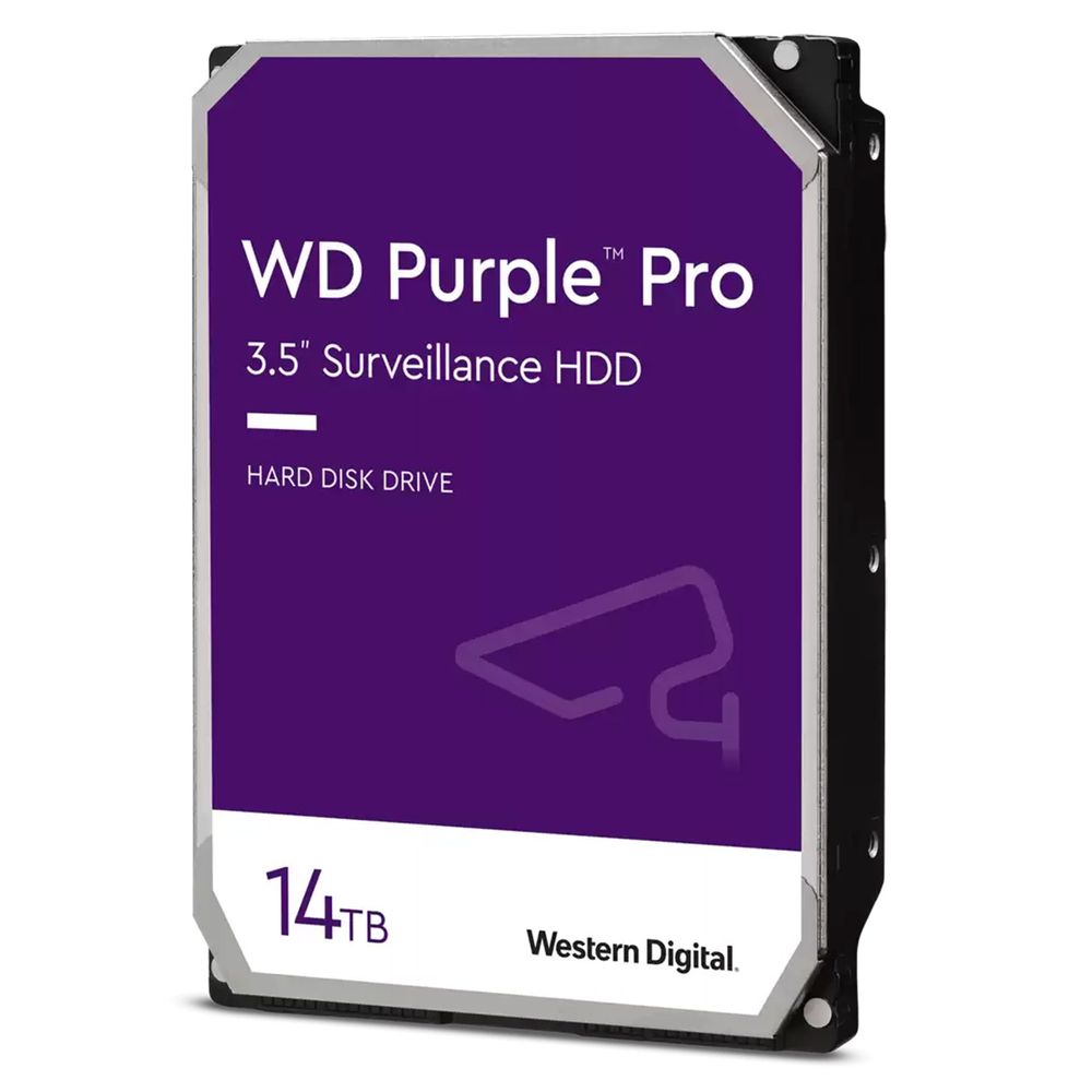 14TB WD Purple Pro (WD142PURP) {Serial ATA III, 7200- rpm, 512Mb, 3.5", All Frame AI}