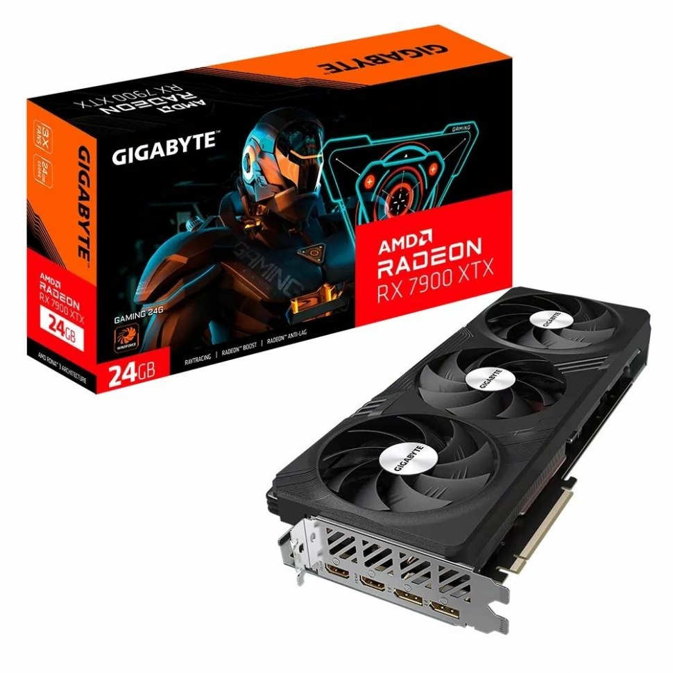 Видеокарта Gigabyte AMD Radeon RX 7900 XTX GAMING (GV-R79XTXGAMING-24GD)