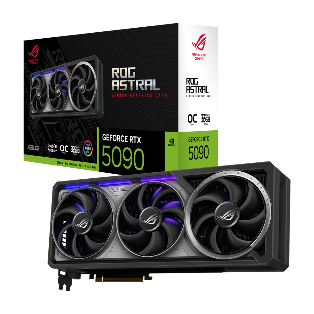 Видеокарта ASUS ROG-ASTRAL-RTX5090-O32G-GAMING