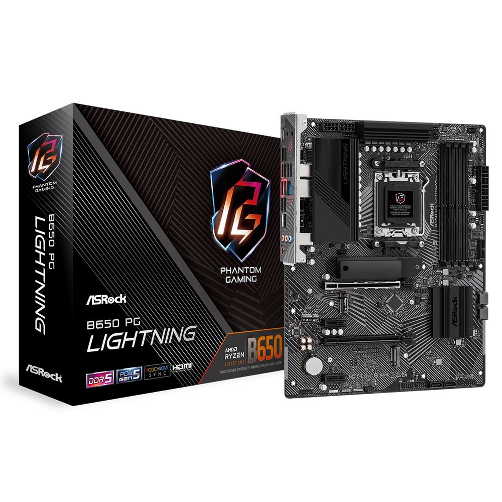 Материнская плата ASRock [B650 PG LIGHTNING]