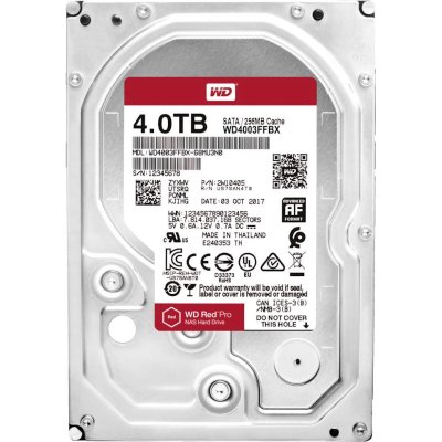 Жесткий диск WD Red Pro 4Tb WD4003FFBX