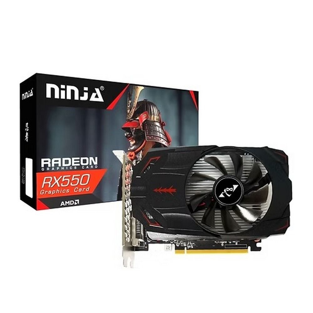 Видеокарта Ninja (Sinotex) RX550 8GB GDDR5 128bit DVI DP HDMI 1FAN RTL