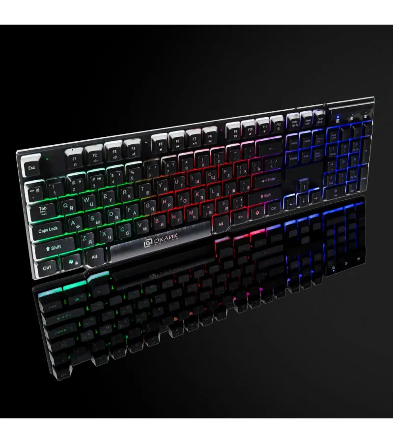 Клавиатура Oklick 780G SLAYER черный в Санкт-Петербурге