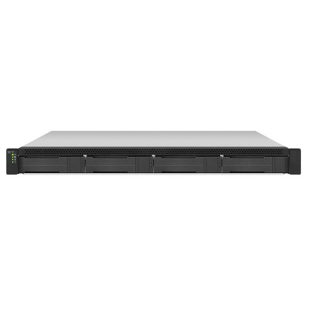 Система хранения данных EonStor GSe Pro 1000 1U/4bay,Single controller 4x1G iSCSI, 2xUSB 3.0, 2x USB 2.0, 1x4GB, 2x(PSU+FAN Module), 4x drive trays (only supports SATA drives) and 1xRackmount kit (GSe Pro 1004RP-C) (GSEP100400RPC-8U52)