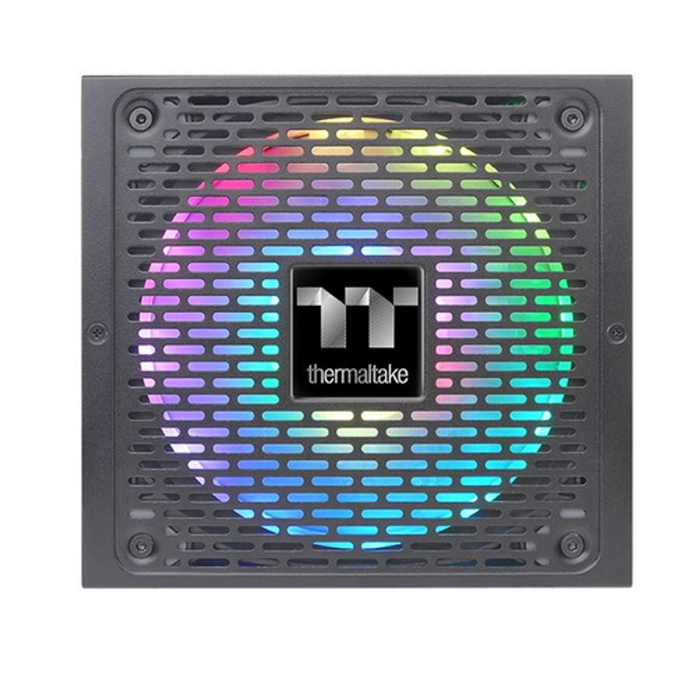 Блок питания Thermaltake ATX 650W Toughpower GF1 ARGB 80+ gold (24+4+4pin) APFC 140mm fan color LED 9xSATA Cab Manag RTL