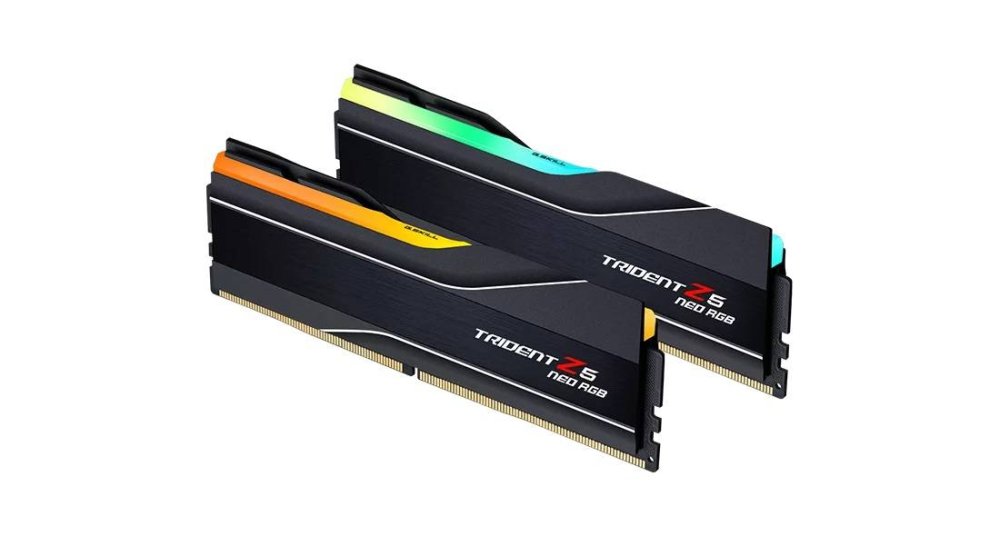 Модуль памяти G.SKILL TRIDENT Z5 NEO RGB 32GB 6000МГц DDR5 CL36 DIMM (Kit of 2x16GB) 1.35V XMP 3.0/EXPO, Black