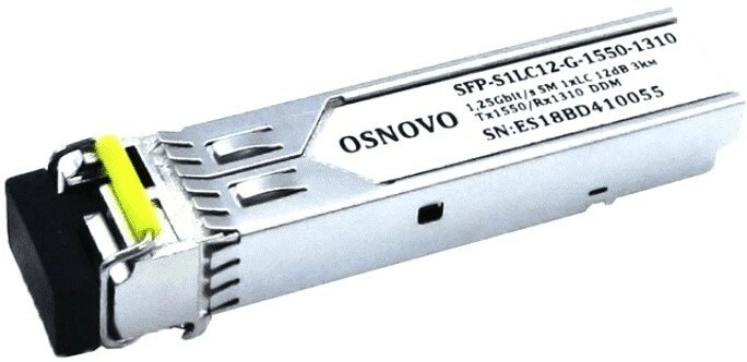 Трансивер Osnovo SFP-S1LC12-G-1310-1550