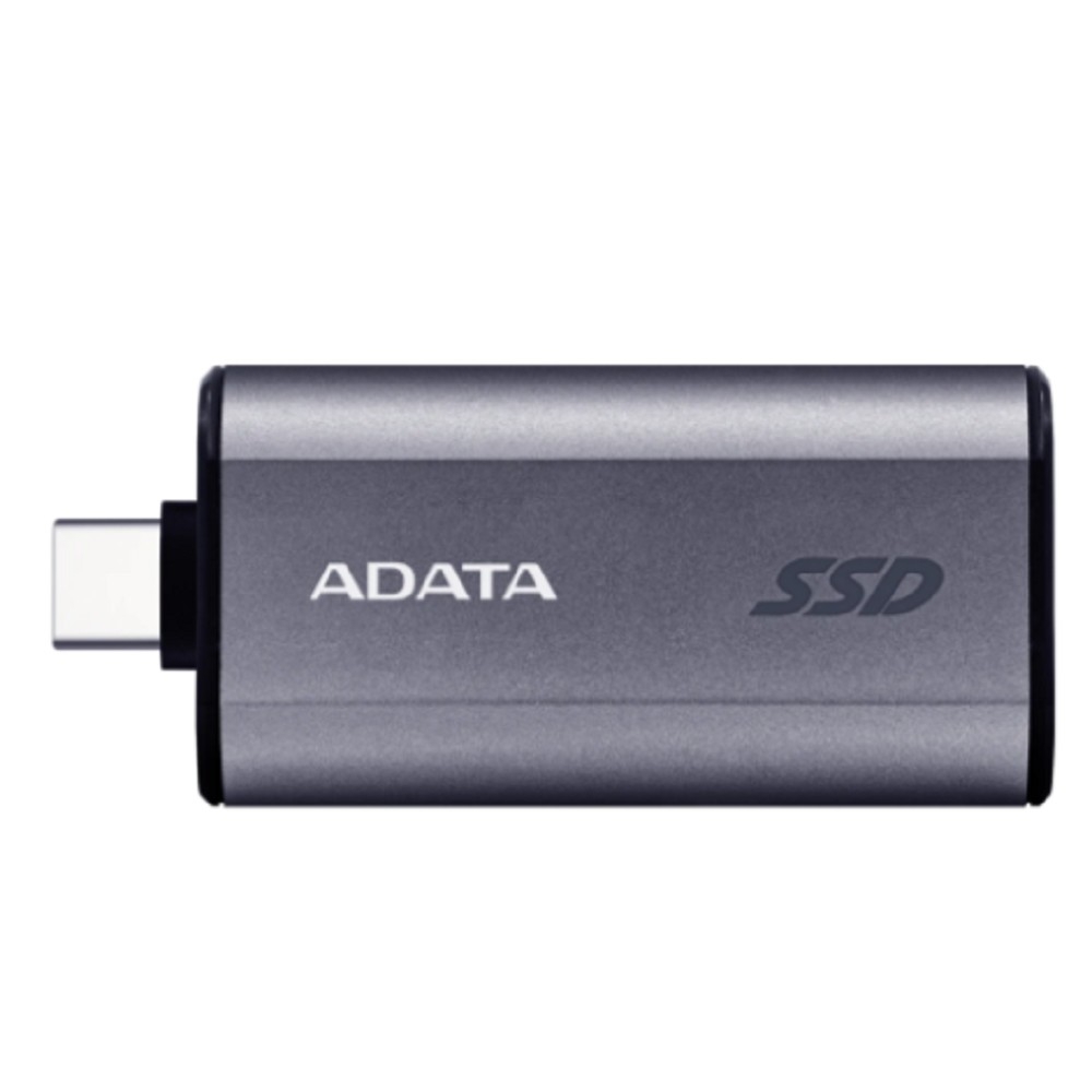 A-DATA Portable SSD 500GB A-DATA SC750, External, USB 3.2 Gen 2 Type-C, [R/W -1050/1000 MB/s] серый