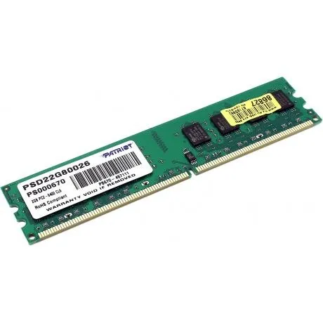 Память DDR2 Patriot 2Gb Signature Line (PSD22G80026) в Санкт-Петербурге