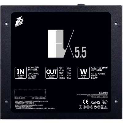 Блок питания 1STPLAYER FK 550W PS-550FK