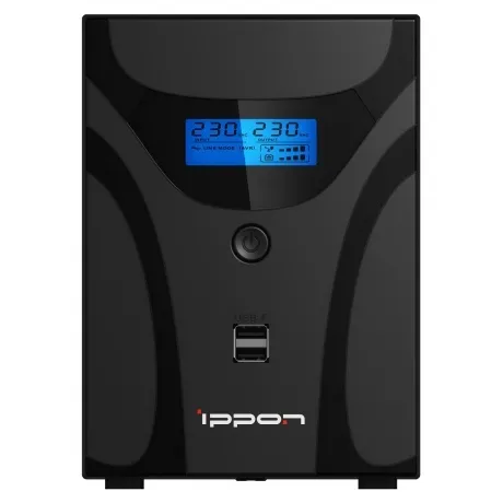 ИБП Ippon Smart Power Pro II 1600 черный в Санкт-Петербурге
