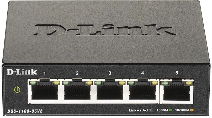 Коммутатор D-Link DGS-1100-05V2 (DGS-1100-05V2/A1A)