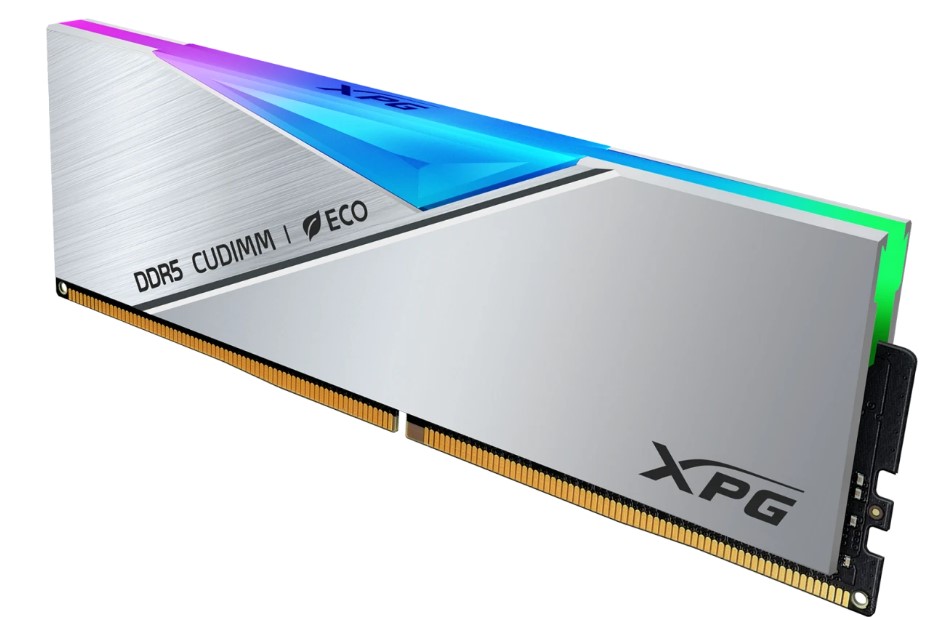 Модуль памяти ADATA CUDIMM DDR5-8400 48GB (24GBx2) RGB AX5CU8400C4024G-DCLACRSG