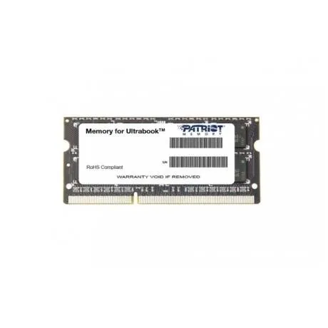 Память SO-DIMM DDR3 Patriot 4Gb 1600MHz (PSD34G1600L2S) в Санкт-Петербурге