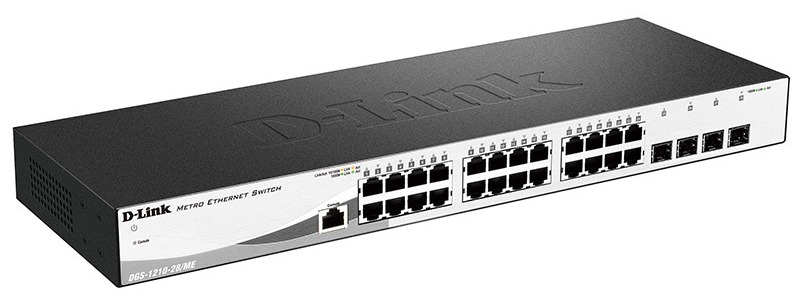 Коммутатор D-Link DGS-1210-28/ME/A2A 24G 4SFP управляемый