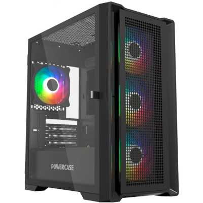 Корпус PowerCase Alisio Micro X4B V2 Black