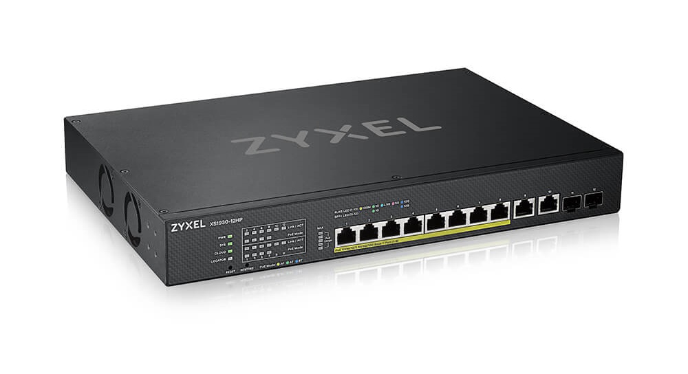 Коммутатор Zyxel NebulaFlex XS1930-12HP-ZZ0101F 2SFP+ 375W управляемый
