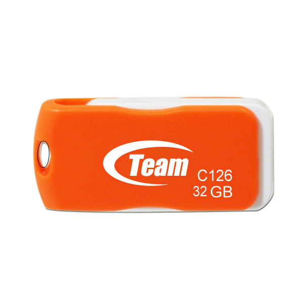 Накопитель 32Gb TEAM C126 Drive, Orange (765441008649)