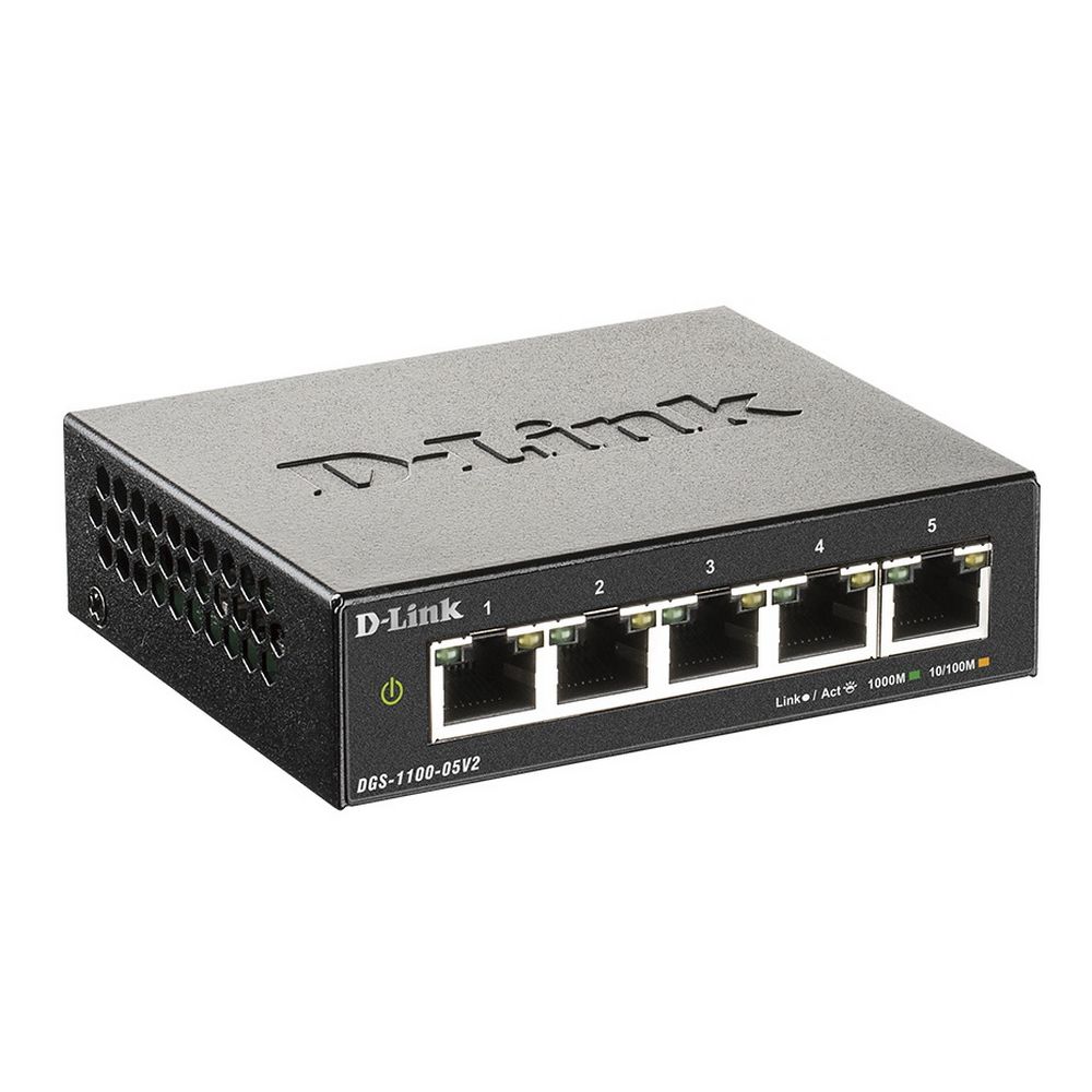 Коммутатор D-Link DGS-1100-05V2/A1A 5G настраиваемый