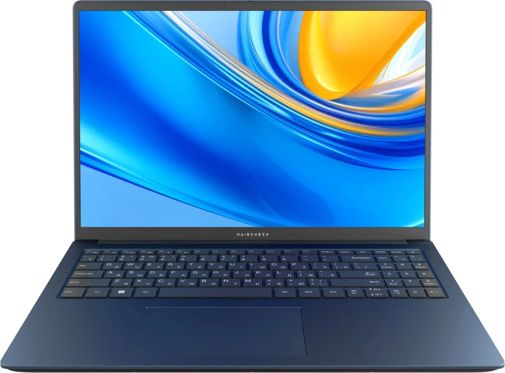 Ноутбук Maibenben M657 Ryzen 7 5825U 16Gb SSD1Tb AMD Radeon Graphics 16" IPS FHD+ Linux blue (M6571SG0LURE3) в Санкт-Петербурге