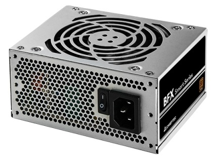 Блок питания Chieftec Smart BFX-450BS (ATX 2.53, 450W, SFX, 80 PLUS BRONZE, Active PFC, 90mm fan) OEM (BFX-450BS)