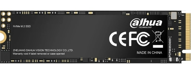 Накопитель SSD Dahua C910 256GB M.2 2280 PCIe3x4 3D NAND TLC, R/W up to 2500/1500MB/s, IOPS(R4K) 88K/95K, TBW 128TB, 3y wty