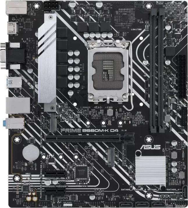 Материнская плата Asus PRIME B660M-K D4 (90MB1950-M0EAY0)