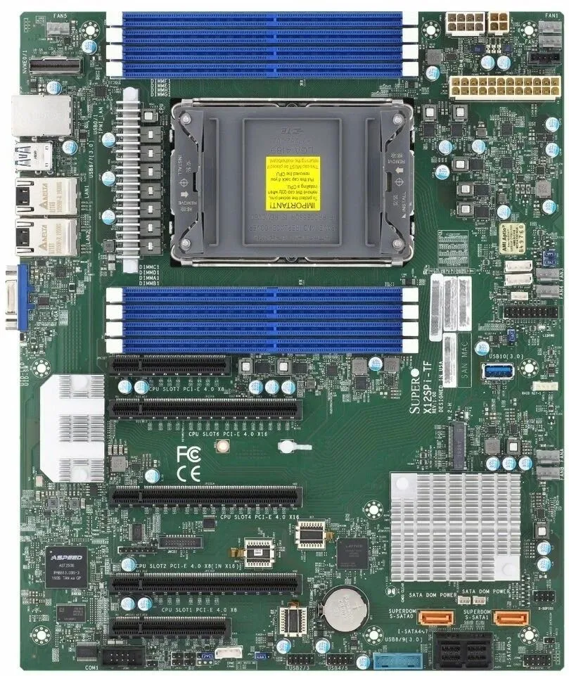 Материнская плата SuperMicro MBD-X12SPI-TF-B OEM в Санкт-Петербурге