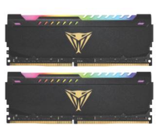 Модуль памяти VIPER STEEL 16GB DDR4-3600 PVSR416G360C0K,CL 20, 1.35V K2*8GB RGB PATRIOT
