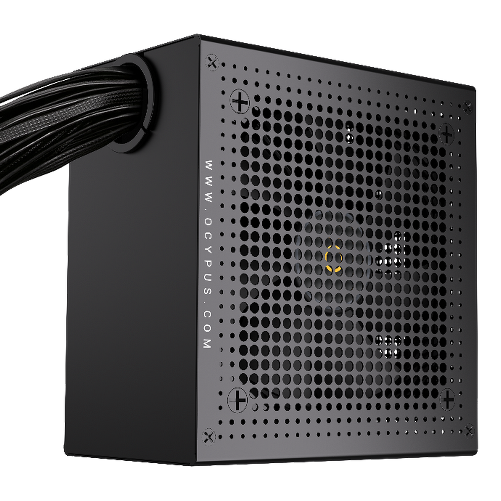 Блок питания 850W Ocypus Delta P850 (ATX, 80+ Bronze, APFC, 20+4 pin, 120mm fan, PCI-E 6+2Px3, 8xSATA) (Delta-P850-B1FDBK024X-EU)
