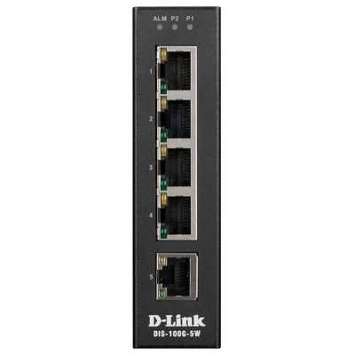 Коммутатор D-Link DIS-100E-5W/A1A