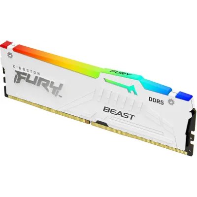 Оперативная память Kingston Fury Beast White RGB XMP KF560C30BWA-16