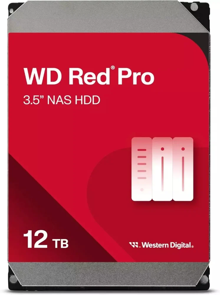 Жесткий диск WD SATA-III 12TB WD122KFBX NAS Red Pro в Санкт-Петербурге