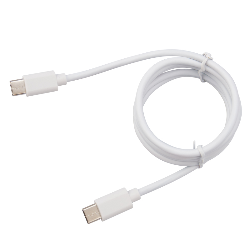 Кабель Type-C - Type-C PD 60W/1m/PVC/white/ REXANT