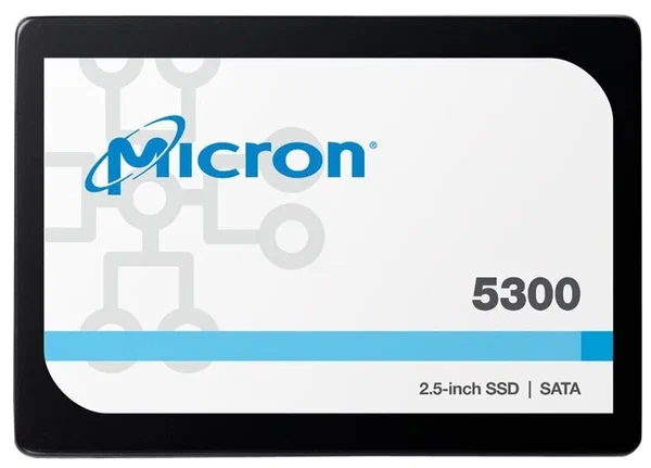 SSD жесткий диск SATA2.5" 1.92TB 5300 PRO MTFDDAK1T9TDS-1AW1ZABYY MICRON