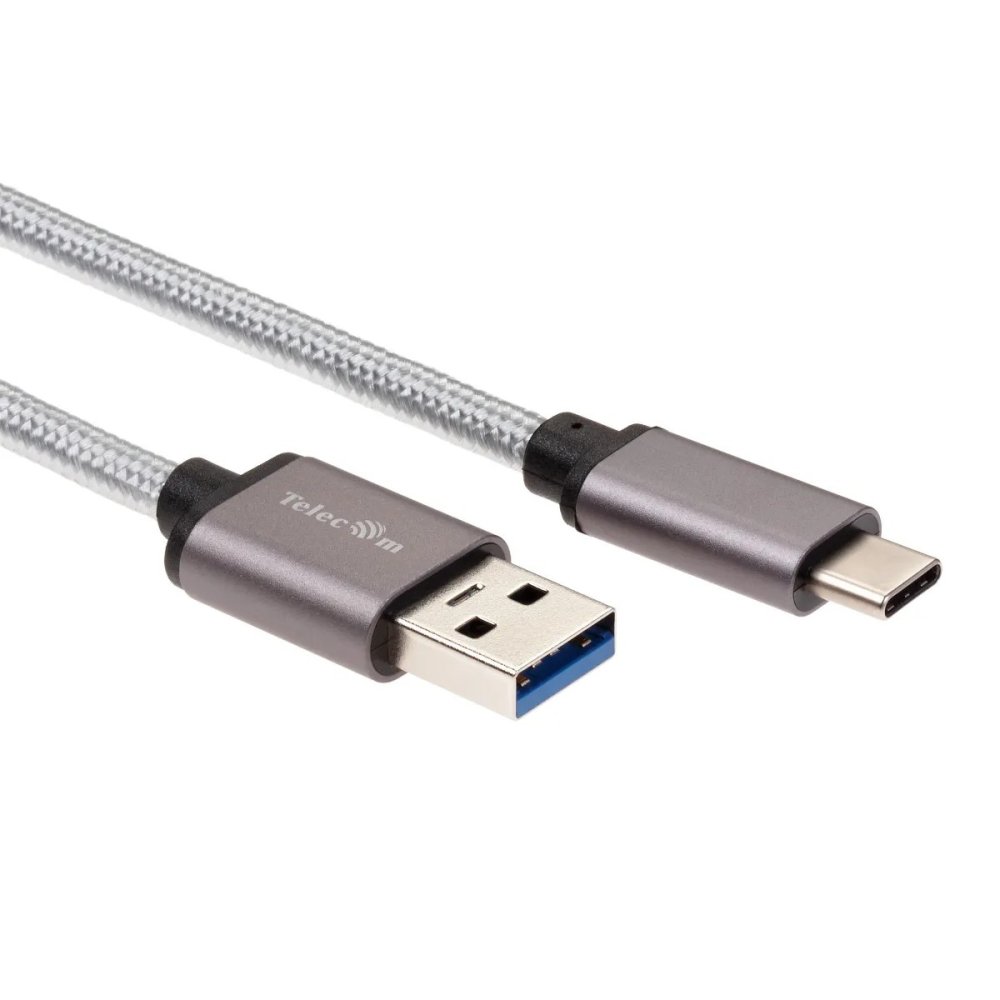 Telecom TC403M-2M Кабель-адаптер USB 3.1 Type-Cm --> USB 3.0 Am, 2метра Telecom Grey [07958820049514]