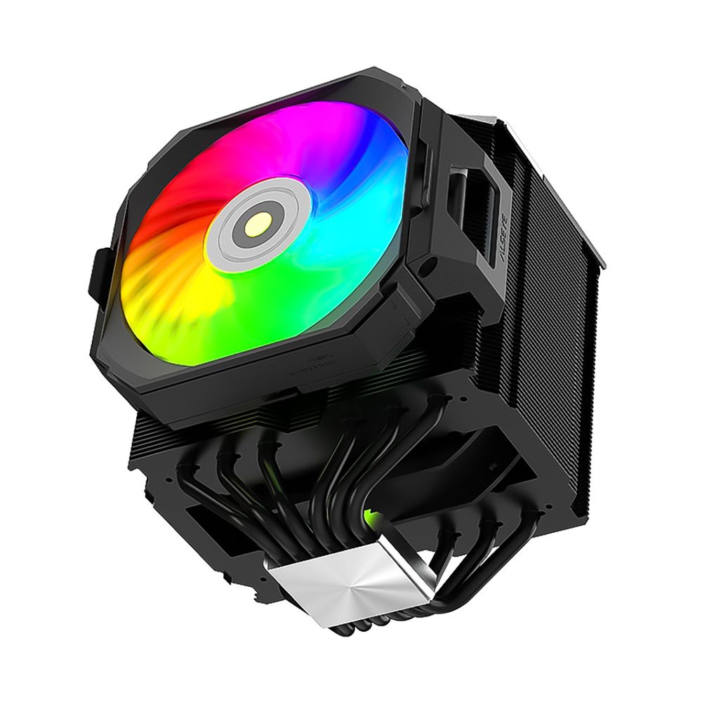 CPU COOLER i600-B, Two fans version Product size?144*121*159mm TDP?270W Soldering technology CD texture Application: Intel?LGA115X?1200?1700?1366?2011 AMD?AM4?AM5 Retail